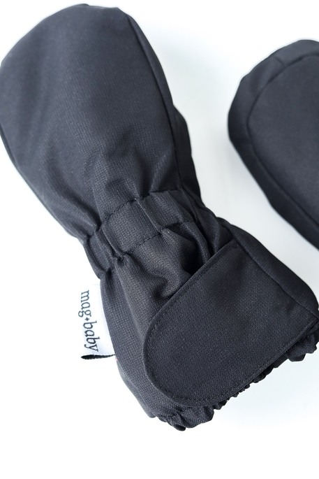 Рукавицы Mitten, Черные 5-6 лет - фото 3