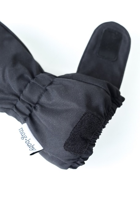 Рукавицы Mitten, Черные 5-6 лет - фото 4