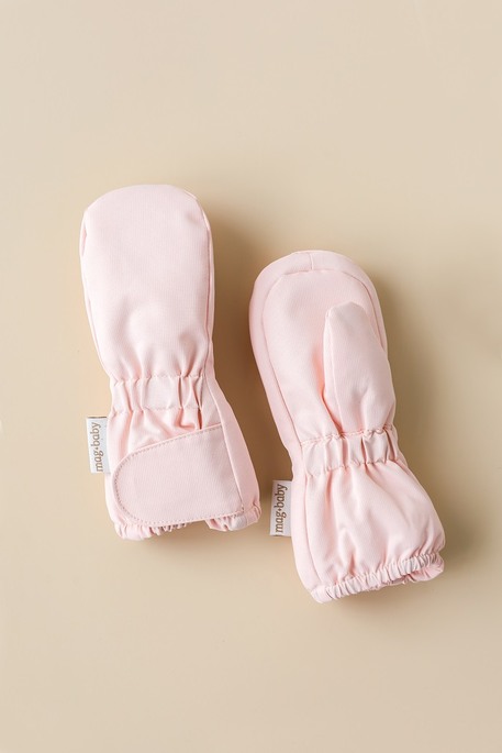 Рукавицы Mitten, Пудровые