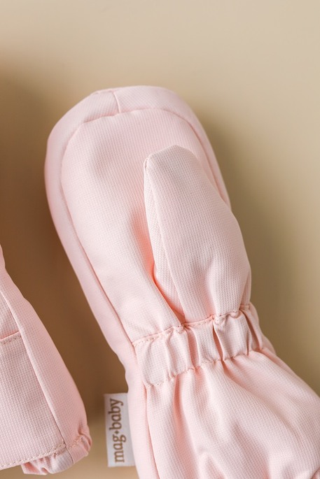 Рукавицы Mitten, Пудровые - фото 5