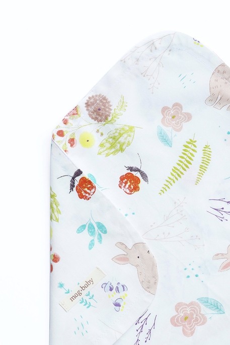 Платочек сатиновый, Зайчик - фото 1