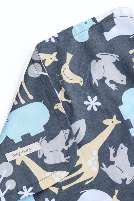 Платочек сатиновый, Бегемот - фото 1