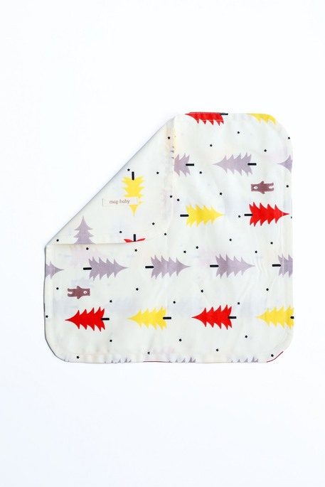 Платочек сатиновый, Елочки