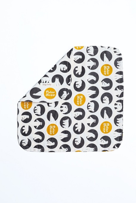 Платочек сатиновый, Polar bear