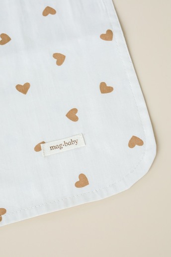 Платочек сатиновый, Сердца - фото 1