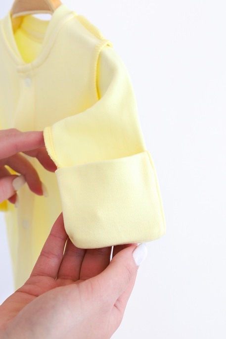 Комплект чоловічків Abel, Молочний та Жовтий - фото 6