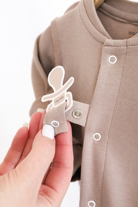 Комплект чоловічків Abel, Молочний та Капучино - фото 5