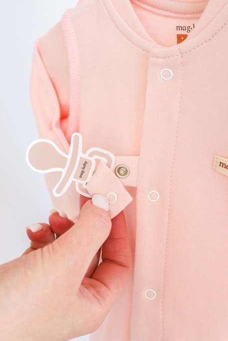 Комплект чоловічків Abel, Молочний та Світло-рожевий - фото 5