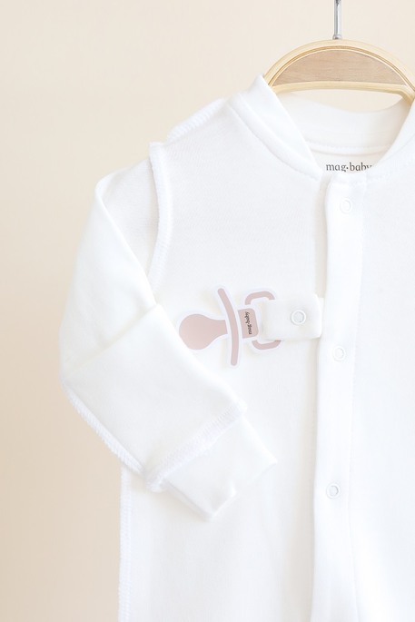 Комплект чоловічків Abel, Молочний та Жовтий - фото 4