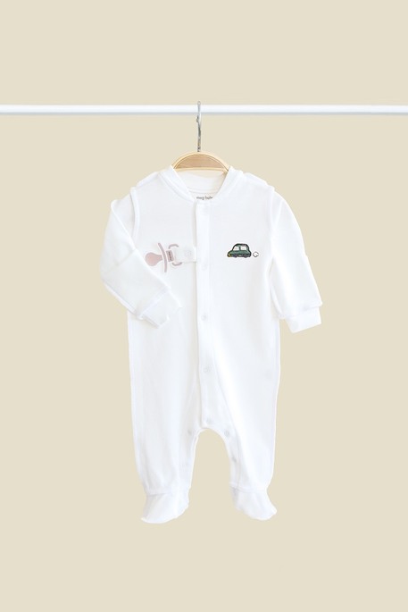 Комплект чоловічків Abel, Молочний та Лавровий - фото 3