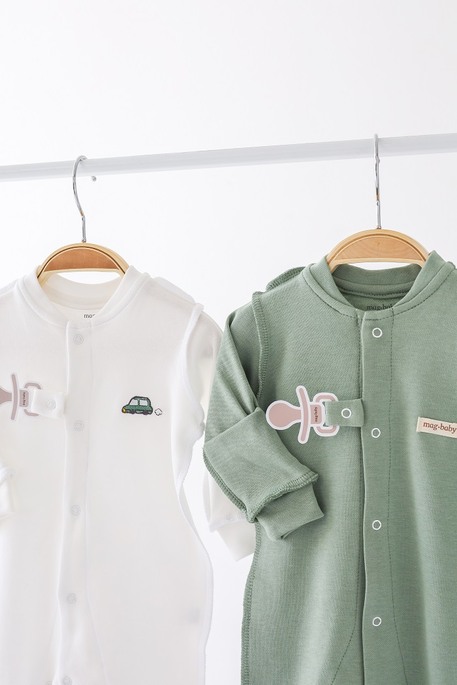 Комплект чоловічків Abel, Молочний та Лавровий - фото 6