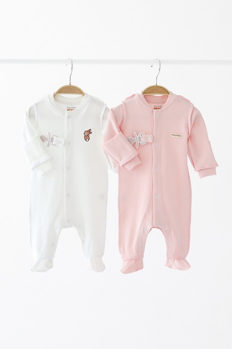 Комплект чоловічків Abel, Молочний та Світло-рожевий