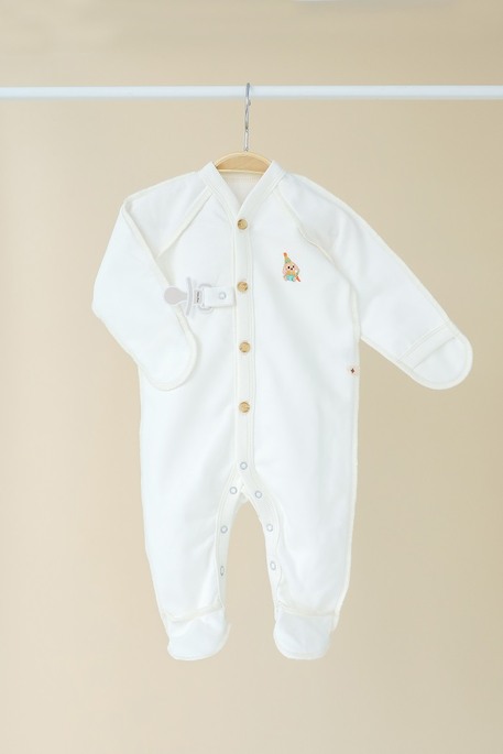 Утепленный человечек Cozy, Молочный