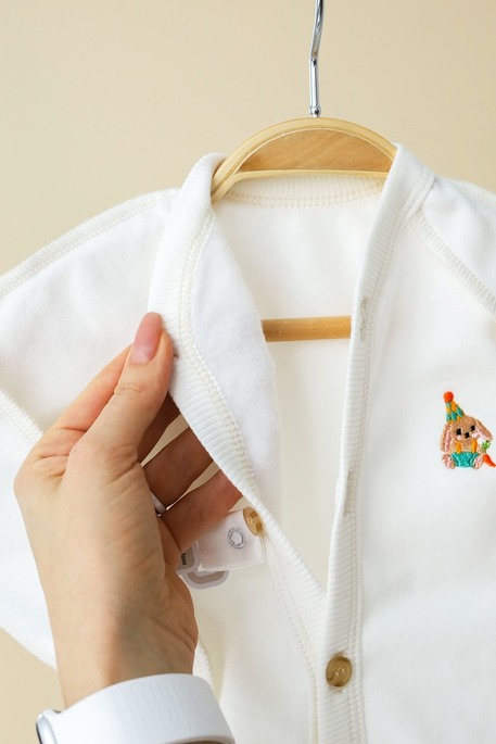 Утепленный человечек Cozy, Молочный - фото 3