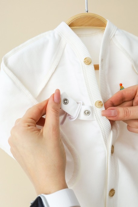 Утепленный человечек Cozy, Молочный - фото 5