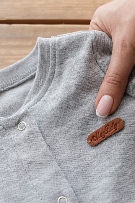 Чоловічок з шапочкою Liam, Сірий меланж - фото 5