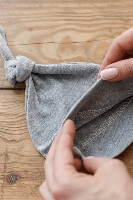 Чоловічок з шапочкою Liam, Сірий меланж - фото 6