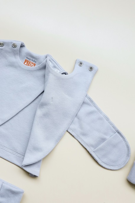 Комплект в роддом Anry, Серый - фото 4