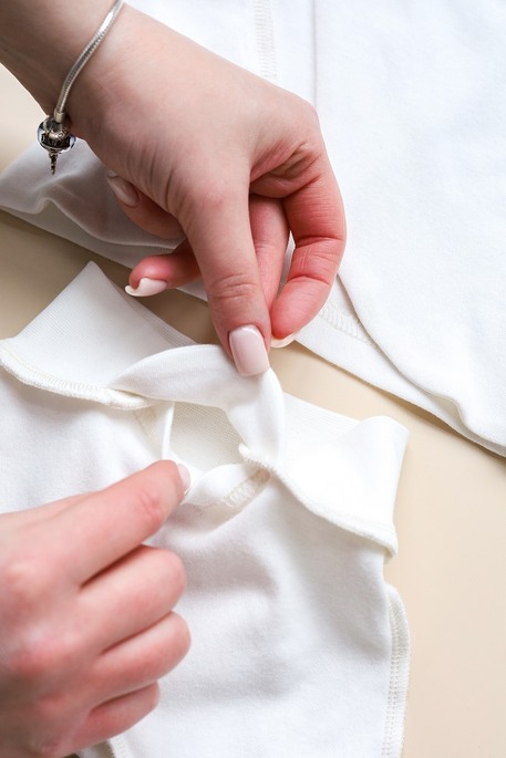 Комплект в роддом Anry, Молочный - фото 5