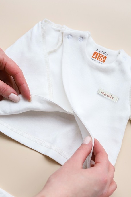 Комплект в роддом Anry, Молочный - фото 6