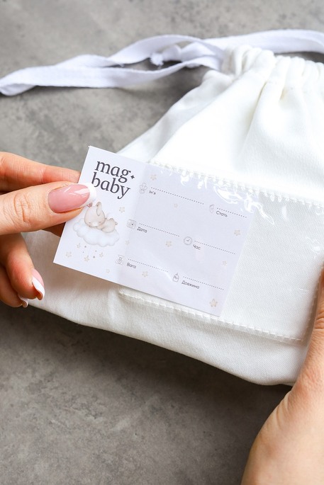 Комплект в роддом Anry, Молочный - фото 12