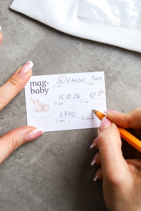 Комплект в роддом Anry, Молочный - фото 13