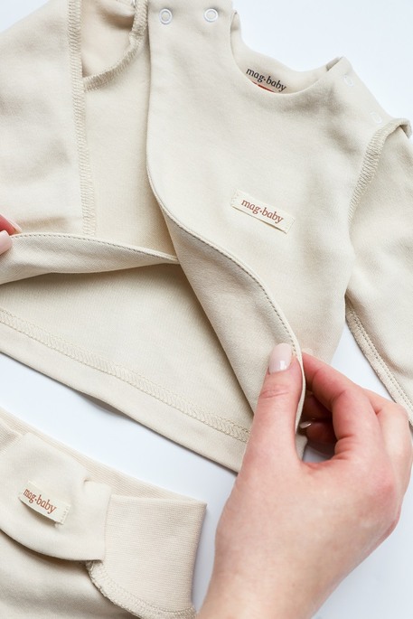 Комплект в роддом Anry, Бежевый - фото 5