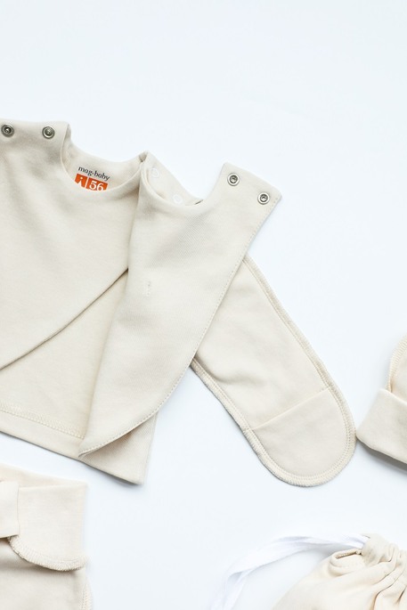 Комплект в роддом Anry, Бежевый - фото 4