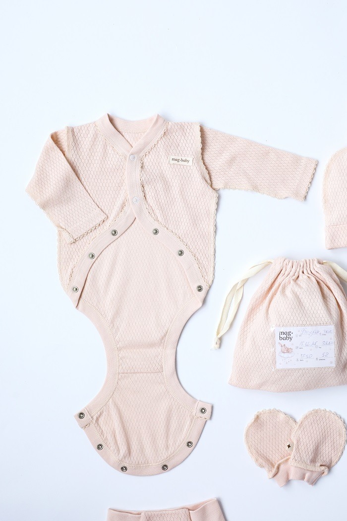 Комплект в пологовий з боді Honey, Вершковий - фото 6