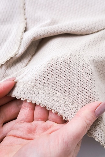 Комплект в пологовий з розпашонкою Honey, Мокко - фото 7