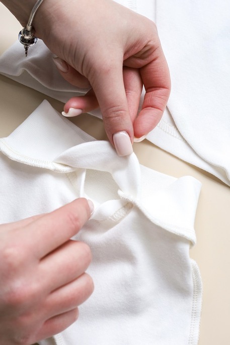 Комплект в роддом Leon, Молочный - фото 4