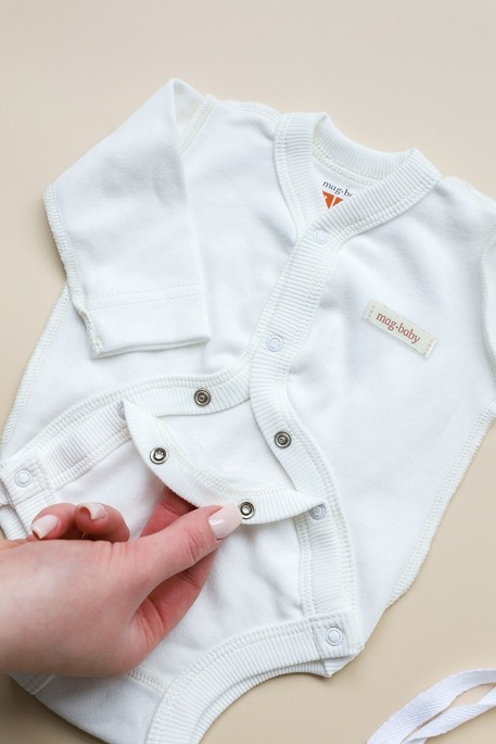 Комплект в роддом Leon, Молочный - фото 3