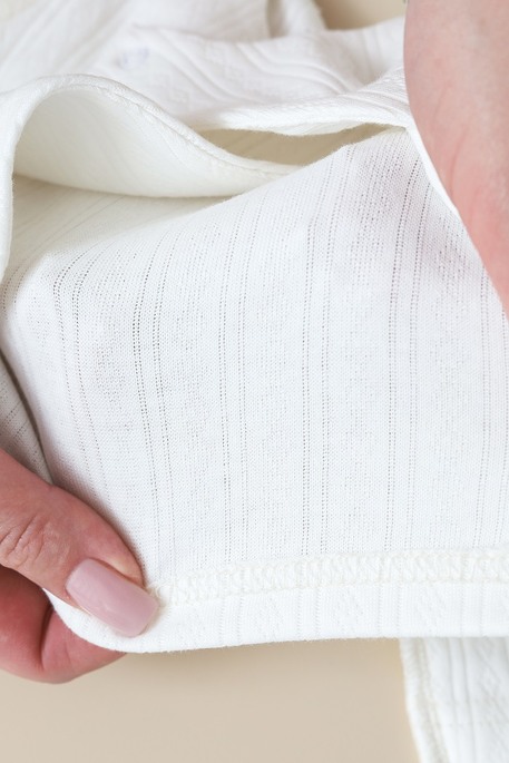 Комплект в роддом с боди Trudy, Светло-молочный - фото 8