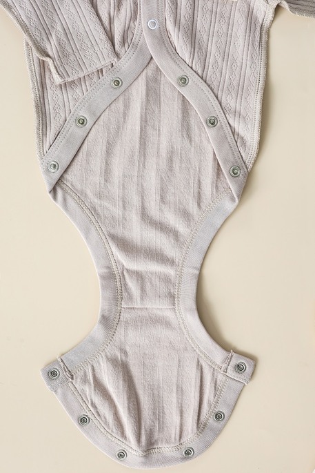 Комплект в пологовий з боді Trudy, Мокко - фото 7