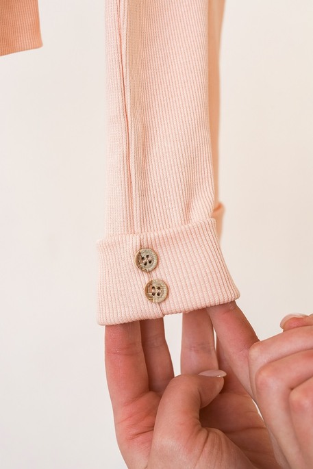 Набір боді з лосинами Natural, Персиковий - фото 6