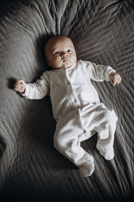 Велюровий чоловічок Tim, Молочний - фото 1