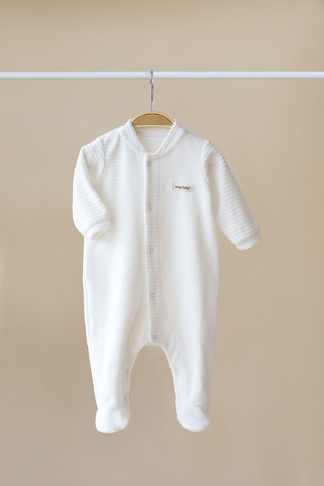 Велюровий чоловічок Tim, Молочний