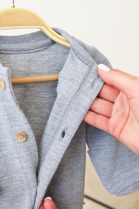 Человечек Tony, Серый меланж - фото 3