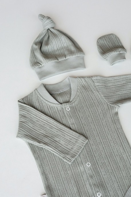 Набор для новорождённого Wind, Сизый - фото 4