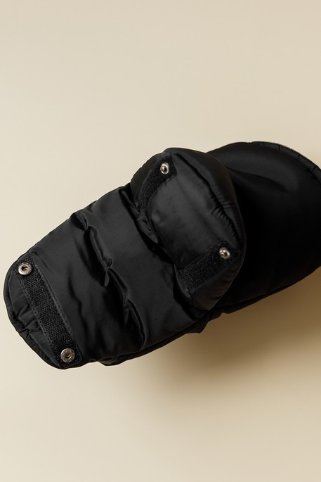 Муфта рукавиці для коляски, Чорні - фото 5