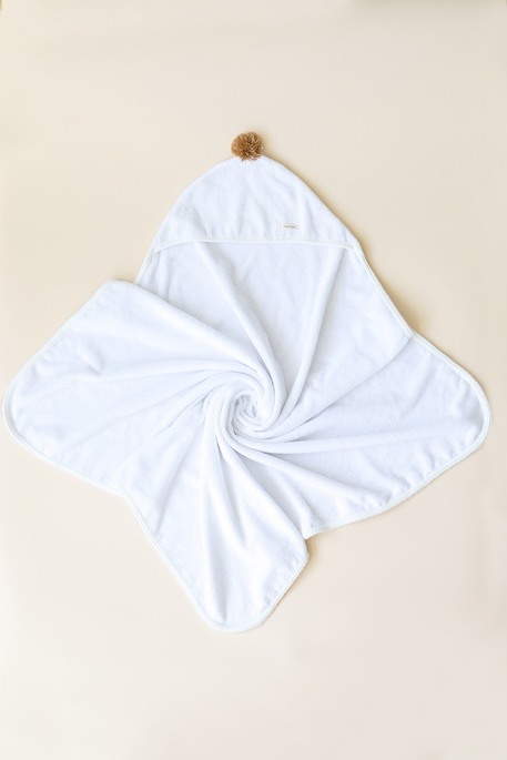 Полотенце Pompon, Коричневое