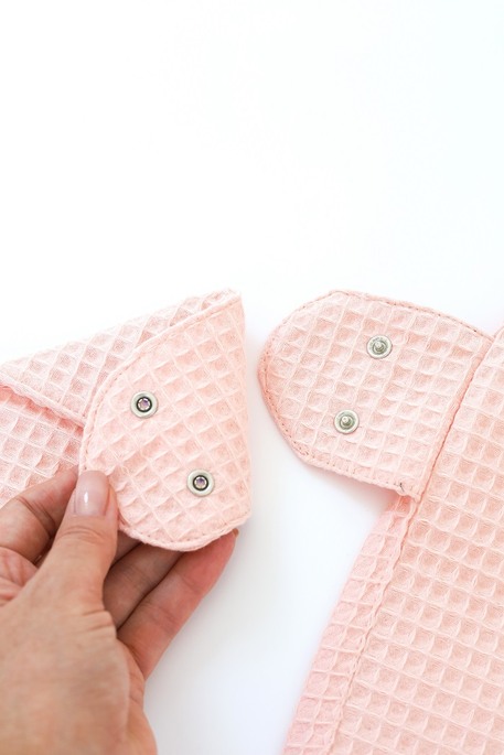 Вафельное полотенце Wafel, Пудровое - фото 5