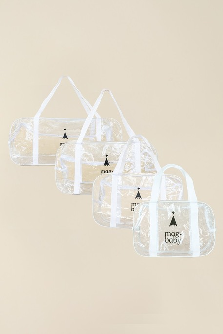 Комплект сумок в пологовий, Білий (S, M, L, XL)