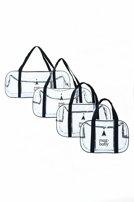 Комплект сумок в пологовий, Чорний (S, M, L, XL)