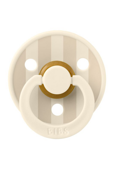 Пустушка BIBS Colour, Round, Ivory/Vanilla - фото 2
