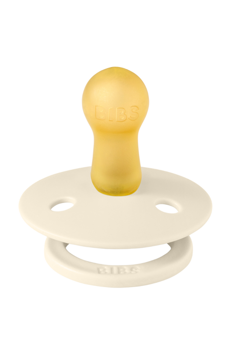 Пустушка BIBS Colour, Round, Ivory - фото 3