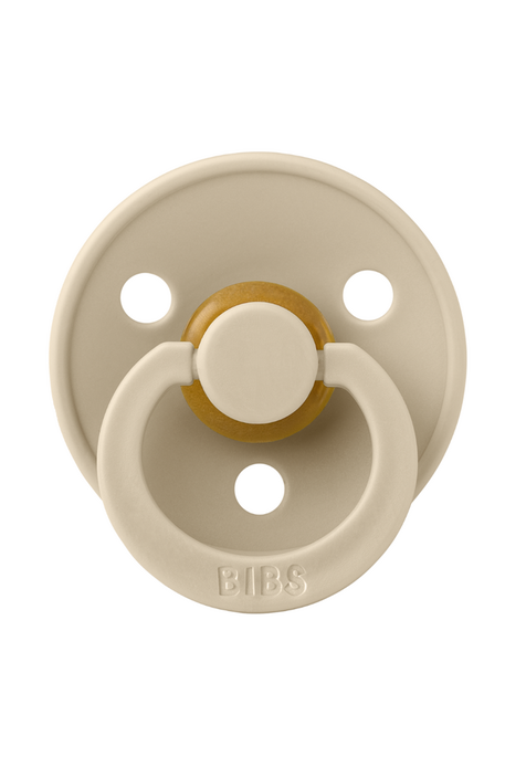 Пустушка BIBS Colour, Round, Vanilla - фото 2