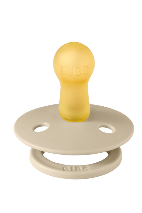 Пустушка BIBS Colour, Round, Vanilla - фото 3