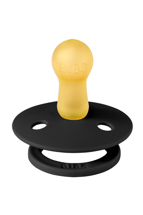 Пустушка BIBS Colour, Round, Black - фото 3