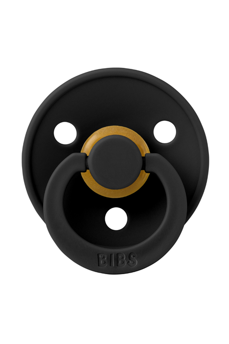 Пустушка BIBS Colour, Round, Black - фото 2